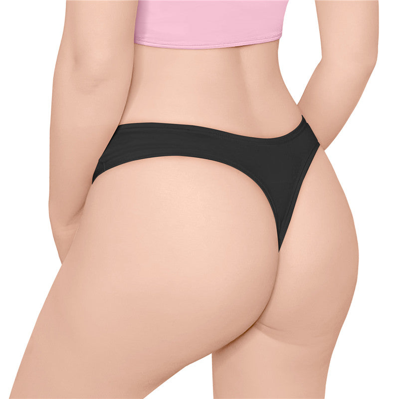 Littleforbigレディース 3色綿パンティー【よき子】Tバック 3枚セット UP205-S301