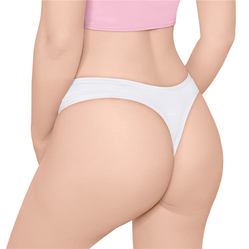 Littleforbigレディース 3色綿パンティー【よき子】Tバック 3枚セット UP205-S301