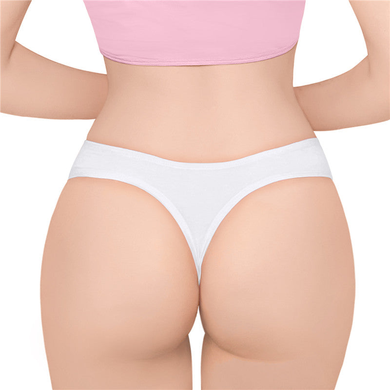 Littleforbigレディース 3色綿パンティー【よき子】Tバック 3枚セット UP205-S301