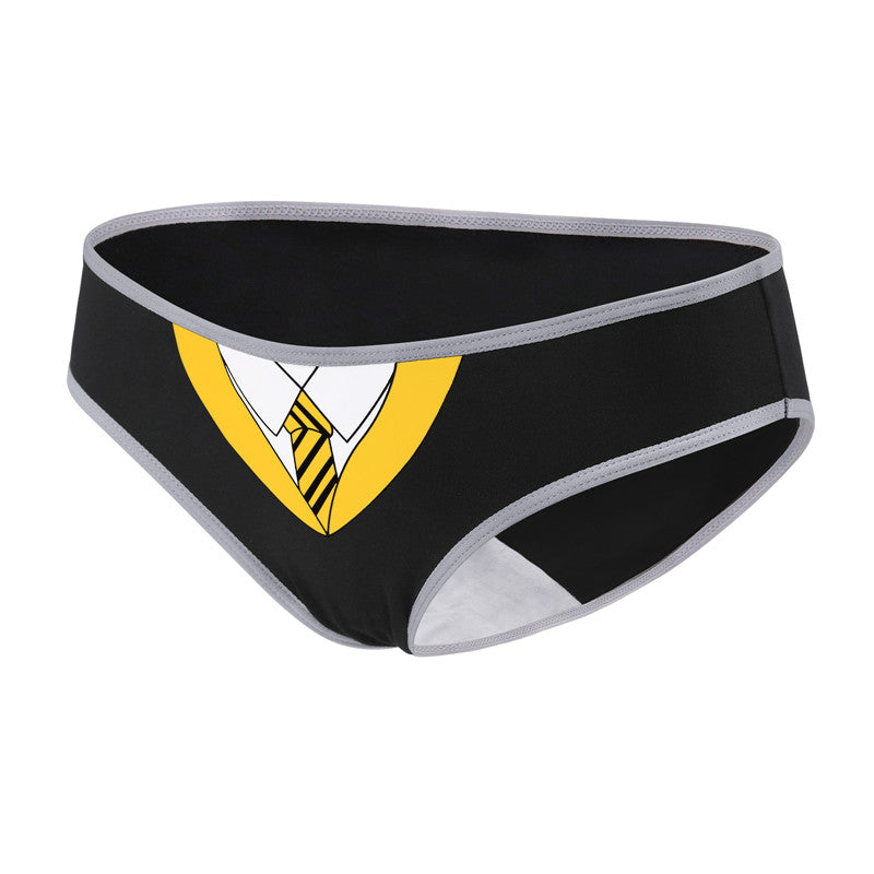 LittleForBig 綿パンティー【魔法学校 ネクタイ柄】4枚セット4学院 UP207-S401