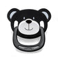 LittleForBigおしゃぶり 第2代【ベアちゃん】防塵カバー付 カスタマイズ可能 ベア型シールド 黒 P91-Black