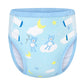 LittleForBig大人用シルキー単体で使えるトレーニングパンツ【ベアちゃん】ウェストゴム付き 吸収層入り 通気性 洗濯可 快適フィット ブルー DC304B
