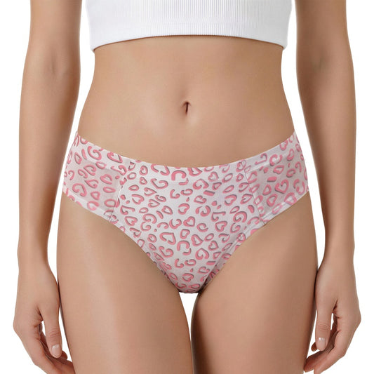 LittleForBigメンズ Tバックパンティー タッキングギャフ ブラジリアンチーキー【浮き立つハート柄】 下着 シェイプブリーフ スムース柔軟メッシュ ピンク MUP530-C05