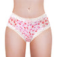 LittleForBigメンズ メッシュパンティー 体型カバー【ロマンチックなハート】レースとリボン飾り ヒップスターブリーフ タッキングガフパンティー 下着 ピンク MUP517P1