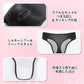 LittleForBigメンズシルキーTバックパンティー 内蔵キャメルつま先 タッキングガフ リアルシルエット 透け感 ブラジリアンチーキー 一体型シームレスデザイン 無地 ストレッチウエストと裾 メッシュ 黒　MUP544H