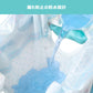 LittleForBig大人用プラスチックおむつカバー TPU製プルオン式パンツ【遊園地柄】漏れ防止 超ハイライズ 洗濯可能 通気性 繰り返し使える 防水 伸縮性ウエストバンド ストレッチ 緑 DC509V