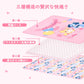 LittleForBig大人用おむつ替えマット 洗える防水マット 3層吸水構造 リバーシブル あおちゃんの恋い物語柄 73×105cm やわらかフリース＆PUL 快適・安心設計 両面別柄 DD003P