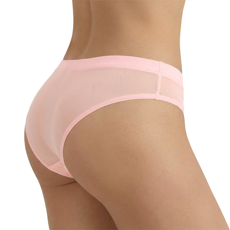 LittleForBigメンズ シルキーTバックパンティー【無地】キャメルつま先隠し ブラジリアン風チーキー タッキングガフパンティー メッシュ下着 通気性 ローズ MUP545P