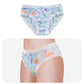 LittleForBigメンズ パンティー 体型カバー【ひらひら舞う蝶々】メッシュタッキングガフパンティー ブリーフ ブルー MUP517B1