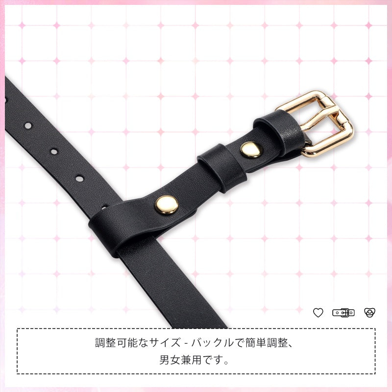 LittleForBig大人用おしゃぶりヘッドハーネス【ふわふわファー】調整可能なレザーストラップ 付け替え&取り外し可能な耳 交換可能なおしゃぶり 軽量 耐久性 シリコーンニップル DIY可能 黒 GS003H