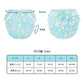 LittleForBig大人用シルキーおむつカバー【遊園地】総柄 バックに3層重ねレースフリル 大きなリボン飾り ストレッチウェストで快適 防水・漏れ防止 洗濯可 緑 DC205V
