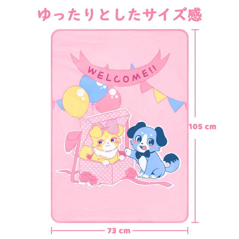 LittleForBig大人用おむつ替えマット 洗える防水マット 3層吸水構造 リバーシブル あおちゃんの恋い物語柄 73×105cm やわらかフリース＆PUL 快適・安心設計 両面別柄 DD003P