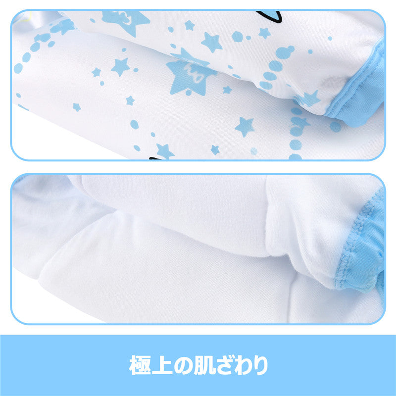 LittleForBig大人用シルキー単体で使えるトレーニングパンツ【宇宙員】吸収・防漏・通気性 ストレッチウェストで快適 洗濯可 ブルー DC315B