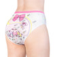 LittleForBigレディースシルキーパンティー【夢の国の小さな妖精たち】蝶結び 下着 快適フィット ピンク UP233P
