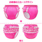 Littleforbig大人単体で使えるトレーニングパンツ 光沢サテン【お姫様スカート】蝶結びとフリル付き 吸収・防漏・通気性 ストレッチウェストで快適 洗濯可 ローズ DC302F