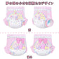 LittleForBig大人用紙おむつ 高吸収7000 mL 不織布パンツタイプ【夢の国の小さな妖精たち】厚型 オムツパンツ 調節可能な面ファスナー ピンク 40枚入 D34