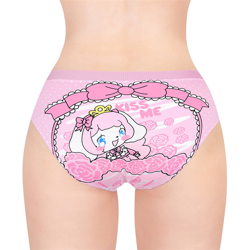 LittleForBigレディースシルキーパンティー【ピンキー美姫ちゃん】蝶結び 下着 快適フィット ピンク UP234P