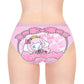 LittleForBigレディースシルキーパンティー【ピンキー美姫ちゃん】蝶結び 下着 快適フィット ピンク UP234P
