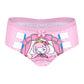 LittleForBigレディースシルキーパンティー【ピンキー美姫ちゃん】蝶結び 下着 快適フィット ピンク UP234P