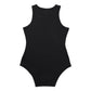 LittleForBig大人用ロンパース 水滴型カットアウト ボディスーツ 綿パジャマ 黒 LB-25WB014