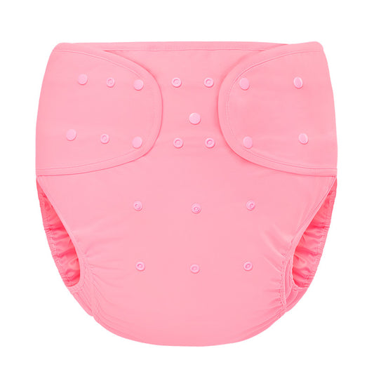 LittleForBig 大人用おむつカバー 【気楽なおむつカバー】 無地 調節可能なウエストと長さ LB-DC101