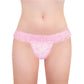 LittleForBigメンズショーツ レースTバック シェイプウェアショーツ スムース セクシー下着 ピンク MUP532P