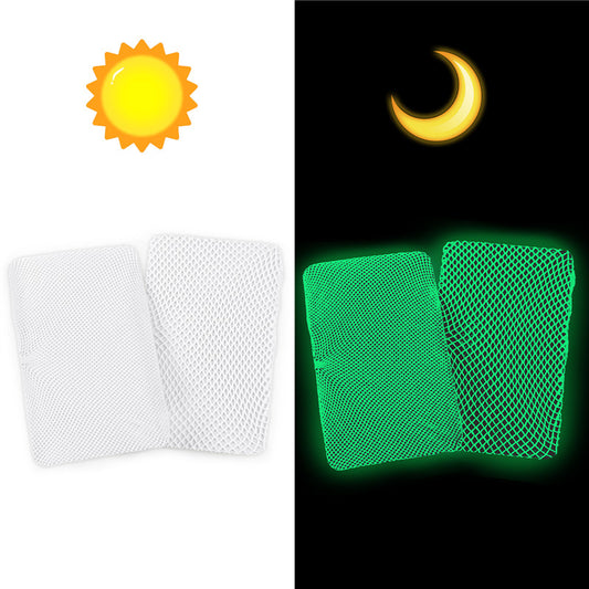 LittleForBig網ストッキング【夜光網タイツ】「小メッシュセット」の2足組 白SN803-S201