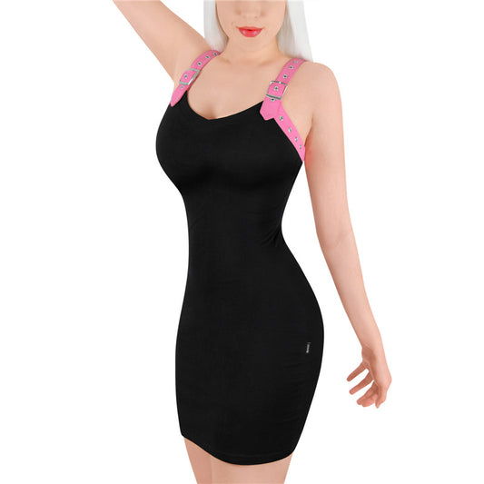 LittleForBigワンピースドレス【ゴスロック】ボディコンドレス ミニドレス 329P