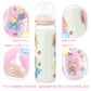LittleForBig大人用哺乳びん【保育園】交換可能なシリコン乳首 大容量450 mL 大人向け グラス哺乳瓶 蓋付 BTL01