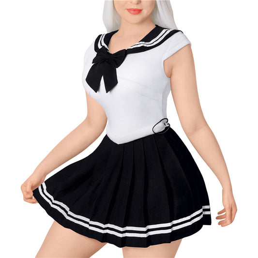 LittleForBig大人用ロンパース【魔法少女に変身!】ミニドレス セーラー服 317H