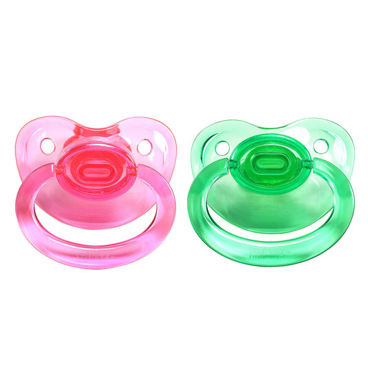 LittleForBig 大人用おしゃぶり 透明 2個セットP31-CS201