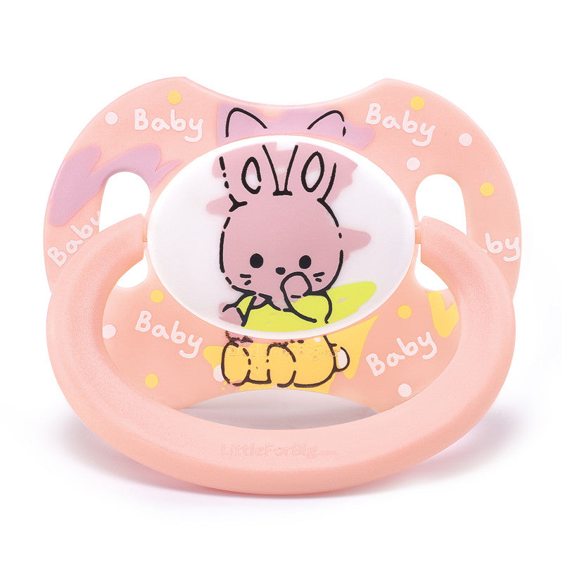 LittleForBig大人おしゃぶり 新型２代 蓋付【ベビー キューティーズ 】ピンクバニー P88-Bunny