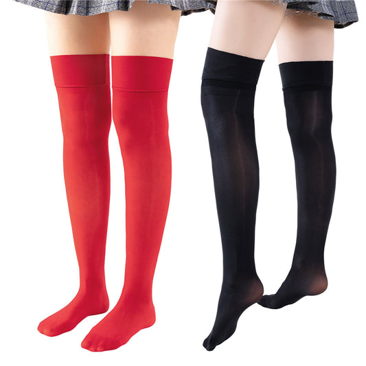 LittleForBigストッキング2足入【光沢】透け ニーハイ SL04