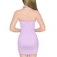LittleForBig女子ワンピースドレス 立ち襟【 ハート型な飾り】バックレス PC-311Z